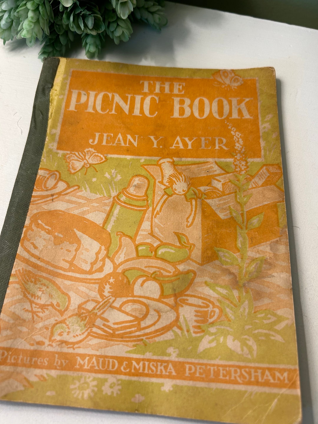 Vintage Childrens Book the Picnic Book Etsy