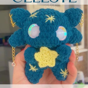 Celeste the celestial being (Downloadable PDF Crochet Amigurumi Pattern)