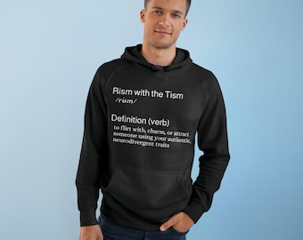 Rism with the Tism definition hoodie | Dictionary style text sweatshirt