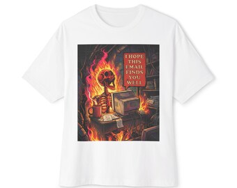 Espero que este correo electrónico te encuentre bien. Camiseta extragrande, divertida camiseta de agotamiento corporativo.