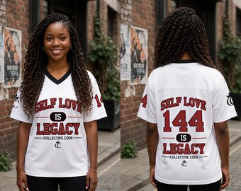 Self Love Is Legacy 144 Football Jersey | Athletic Tee