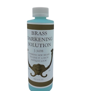 Brass Darkening Solution - Metal Ager - 8 oz