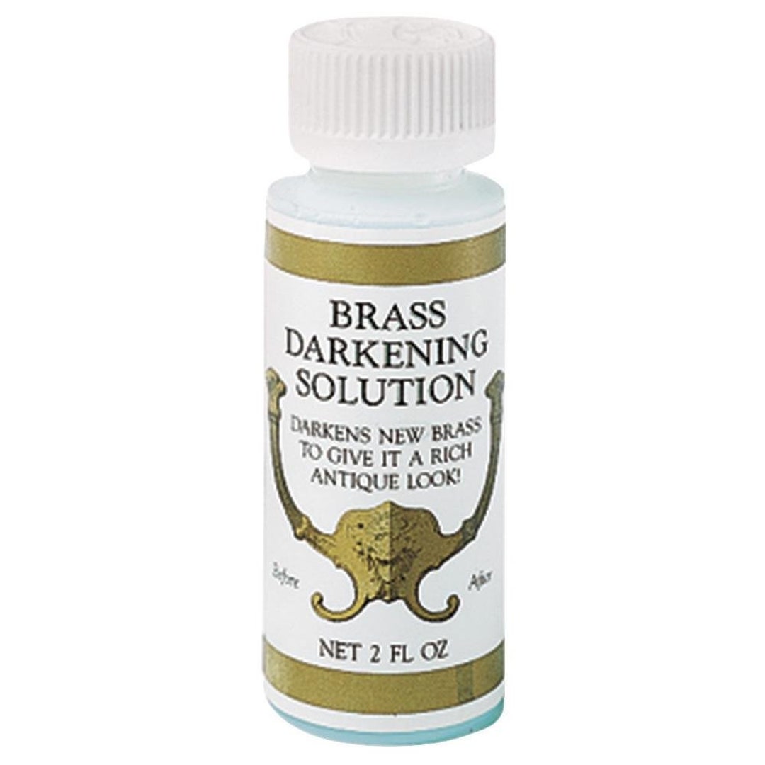 Brass Darkening Solution Metal Ager 2 Oz Etsy