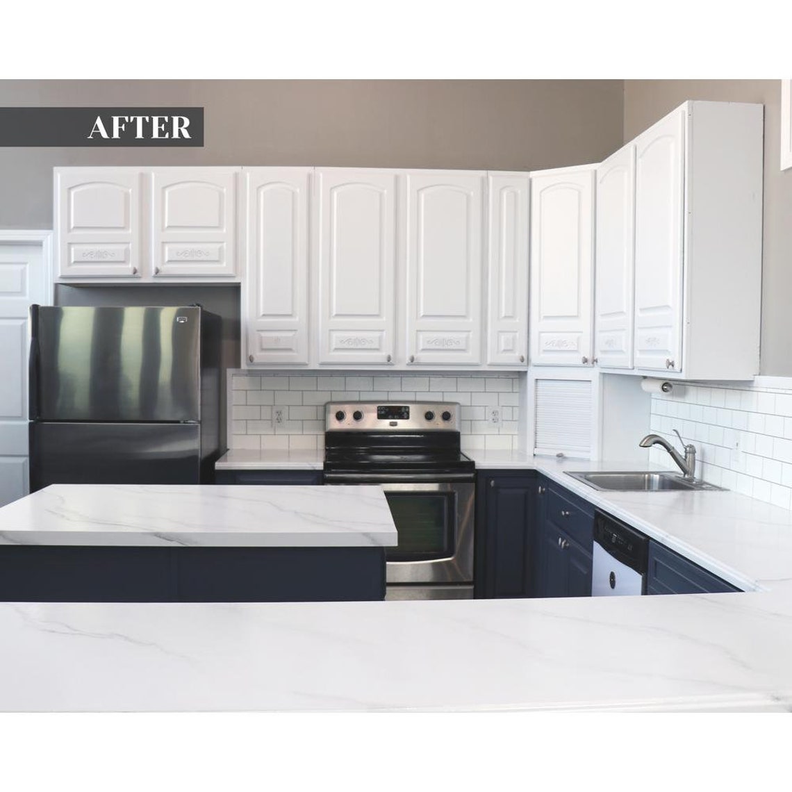 Giani Marble Countertop Paint Kit Carrara White Etsy