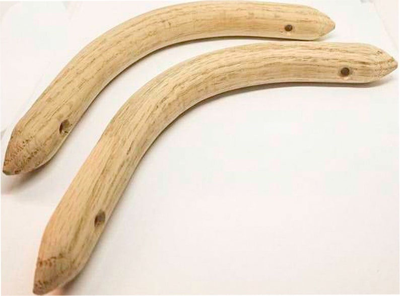 OAK HIP HUGGER Brackets Braces chair seat back side Pair set Etsy