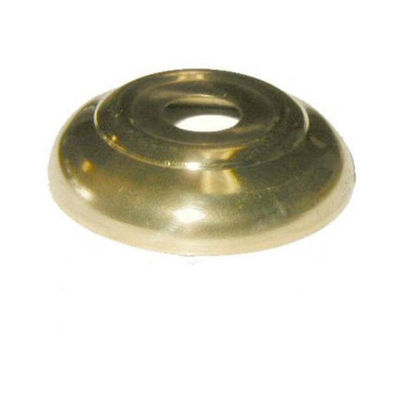 Brass Bed Ball Washer Brass Bed Finial Base Etsy