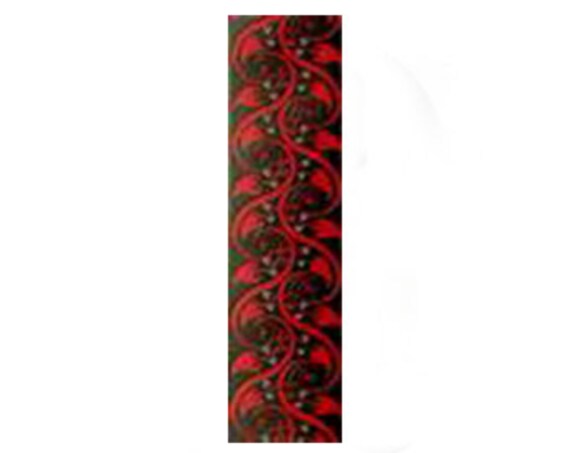 Interior Antique Paper Trunk Decorative Border Edging Red Black H 4142