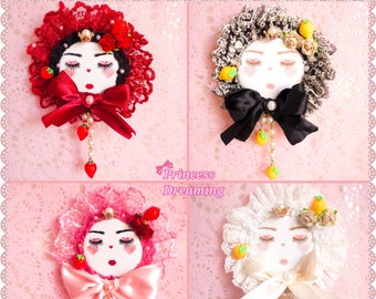 Pick One - Fruit Princess Brooches
