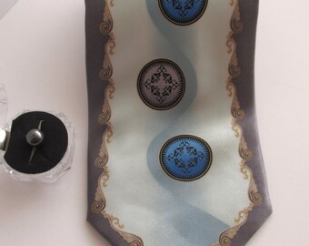 Vintage Di Moggio silk tie, silk Hipster Zootsuit tie