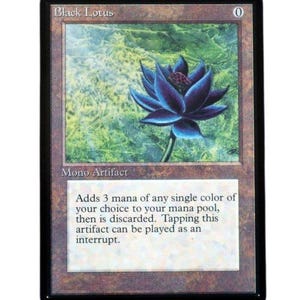 Black lotus alpha - Etsy 日本
