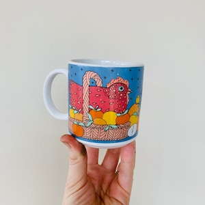 Classy Critter Chicken in a Basket Mug - Taylor & Ng