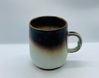 Handmade vintage ceramic mug