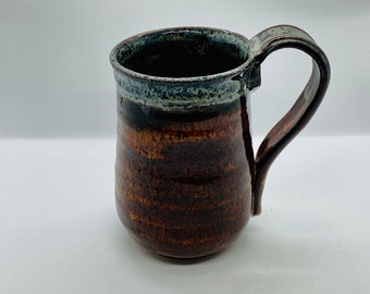 Handmade vintage ceramic mug