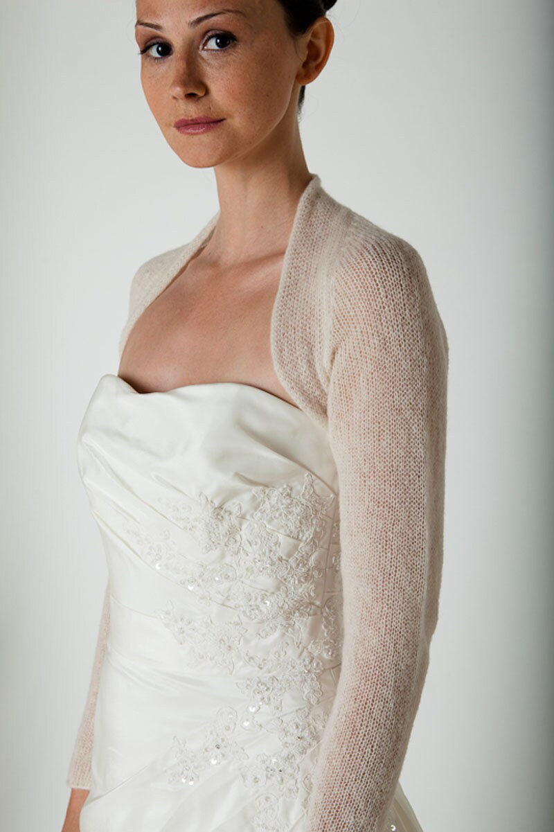Kniting Pattern wedding coverup: Classic bolero made with | Etsy