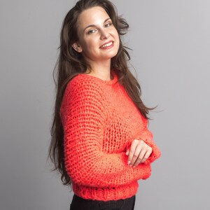 Strickmuster für einen leichten Strickpullover mit Katia Wolle