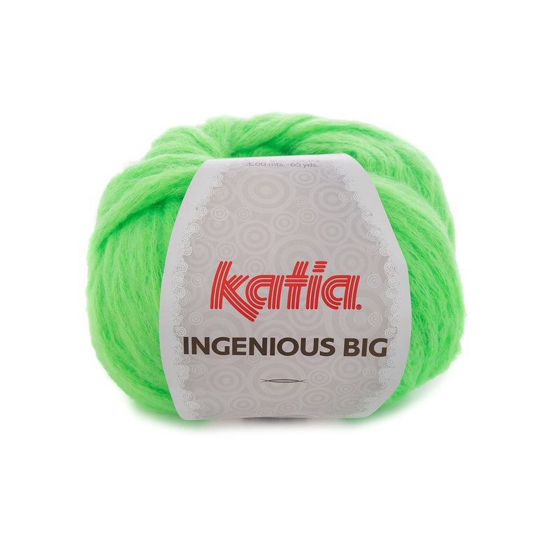 INGENIOUS BIG wool from Katia for knitting sweater, jackets, scarfs and more for fast knitting image 3