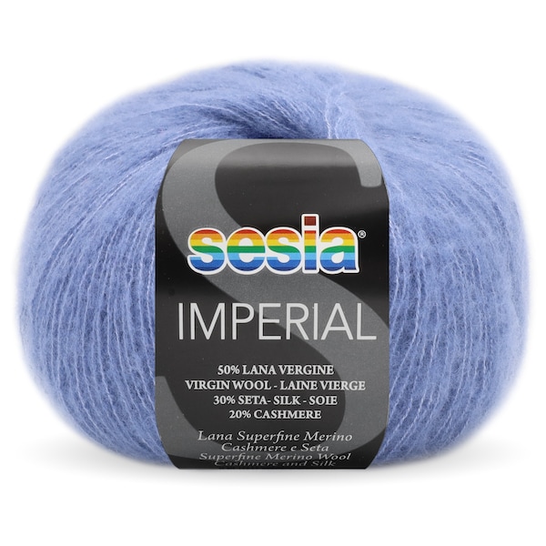 IMPERIAL cashmere merino wool from sesia soft and skinfriendly + get a knitting instruction for a multi colored sweater for FREE