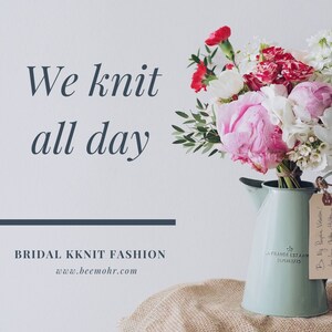 Beemohr wool shop bridal wear knitting DIY