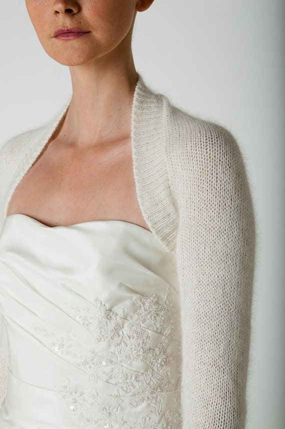 Soft Merino Bridal Bolero Knitting Pattern: Classic Wedding Shrug, Fine Merino Wool Bridal Jacket Tutorial, Wedding Cover Up, PDF Download