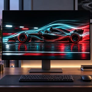 Paquete de 30 fondos de pantalla de computador de arte de F1, colección de carreras de Fórmula 1,  descarga digital.