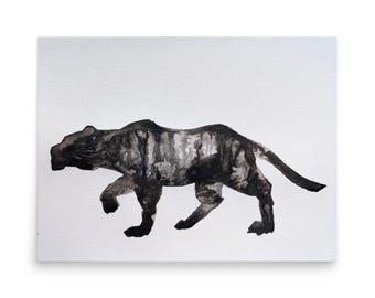 Tijger 1 - Kunstprint
