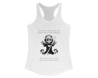 Dead Bodies Women's Ideal Racerback Tank