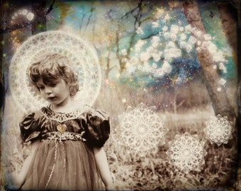 Childhood, 8x10 Digital Collage