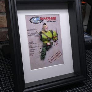 Nick Nitro - Small Soldiers Shadow Box Handmade Collectible