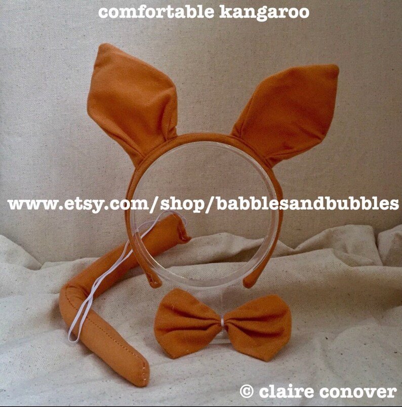 Comfortable Kangaroo Ears Headband Halloween Costume Etsy