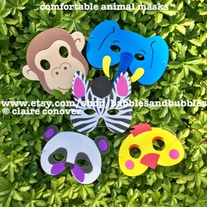 Comfortable Animal Masks - Kids Halloween Costume - Baby Costume - NEXT DAY SHIPPING