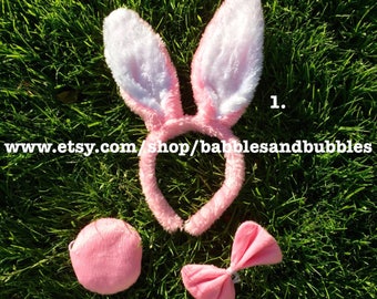 Comfortable Easter Bunny Ears Headband - Bunny Costume Child - Rabbit Ears - Halloween Gift - Adult Halloween Costume - FREE USA SHIP
