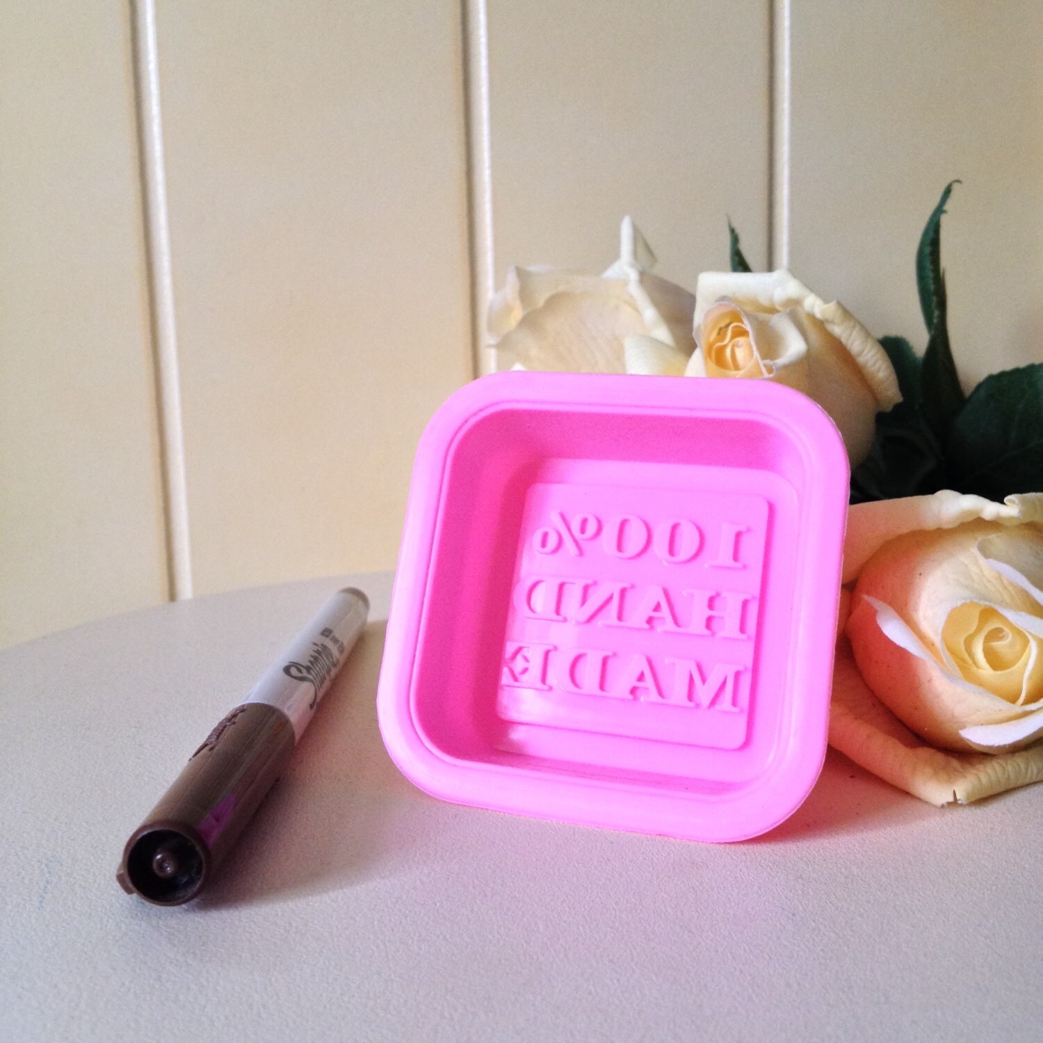 100 Handmade Stamped Soap Mold Handmade Soap Favors Etsy