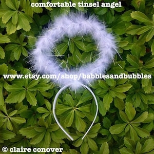 Comfortable Valentines Day Cupid Costume - Angel Halo Headband Christmas Costume - Halloween Costume - Valentine&#39;s Day - NEXT DAY SHIPPING