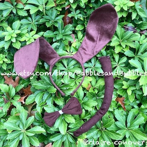 Comfortable Dog Ears Headband - Dachshund Ears - Dog Ears Costume - Floppy Dog Ears Headband - Floppy Ears Costume - NEXT DAY SHIPPING!