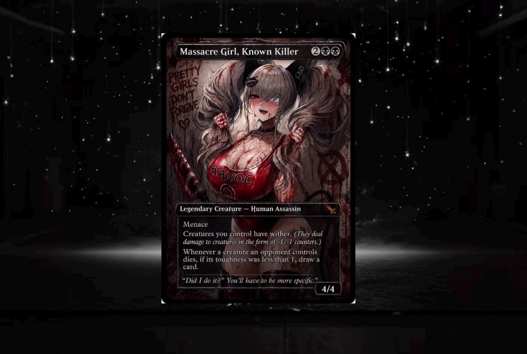 Mtg massacre girl known killer - Etsy 日本