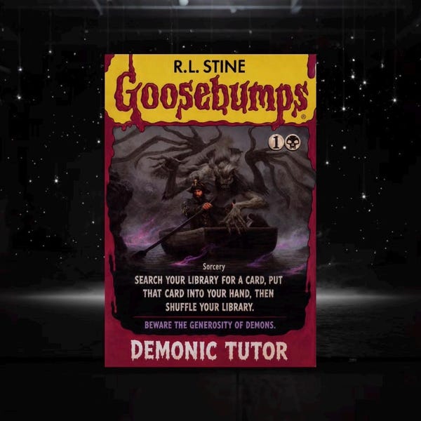 Custom Demonic Tutor Proxy Card Anime Style  Alternate Art Commander EDH Proxy