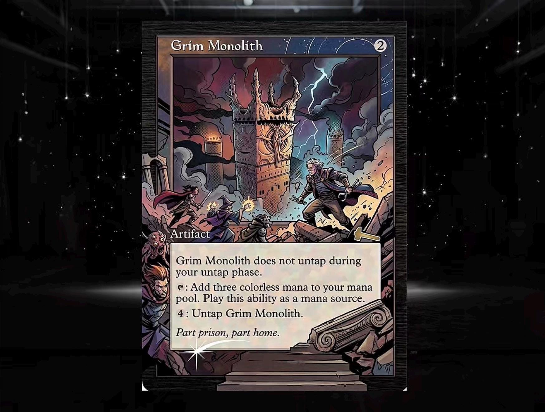 Mtg Grim Monolith - Etsy