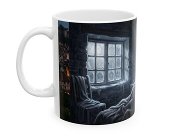 FrostboundLovers - Frostbound Lovers | Ceramic Coffee Mug