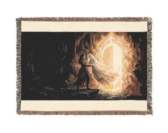TheDifferenceItNeverLearned - Glowing Doorway | Blanket, Poster, or Tapestry