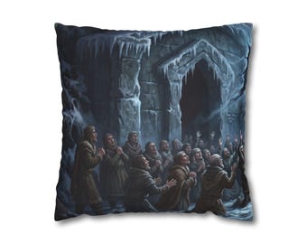 TheSecondWound - Frozen Mountain Vigil | Square Pillowcase
