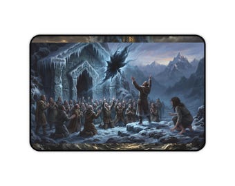 TheSecondWound - Frozen Mountain Vigil | Desk Mat