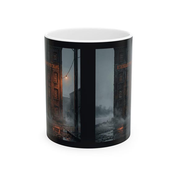 Ashmoor River Packing mug by Ferryman's Threads
