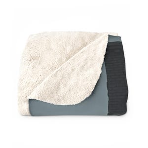 Ashmoor River Packing Sherpa Fleece Blanket - Gothic Industrial Throw image 2