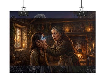 WitchCottage - Cabaña de la Bruja / Póster enrollado