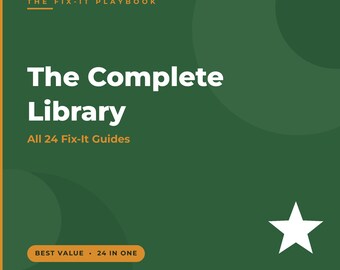 Bibliotek för hemreparationer | 24 gör-det-själv-guider (PDF-nedladdning)