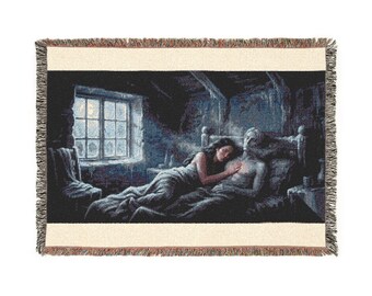 FrostboundLovers - Frostbound Lovers | Blanket, Poster, or Tapestry