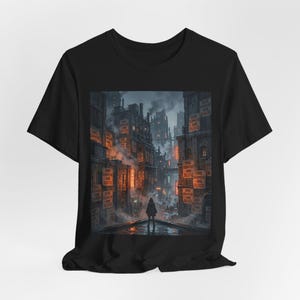 One Ashmoor One Blood T-Shirt - Dark Fantasy City Bookish Tee image 4