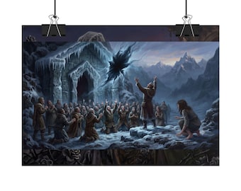 TheSecondWound - Frozen Mountain Vigil | Rolled Poster
