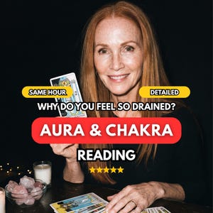 Aura-Lesung zur selben Stunde, Chakra-Lesung, Welche Aura-Farbe habe ich?, Energie-Lesung, Bedeutung der Aura-Farbe von Astra, echte Etsy-Hexe, Leserin