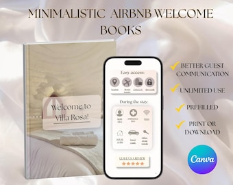 Airbnb Mobile Welcome Guide AND Printable Book Guide